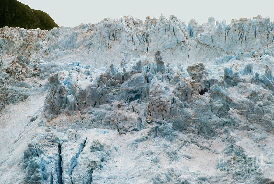 Kenai Fjords National Park Photograph - Glacier Ice Color by Bob Phillips