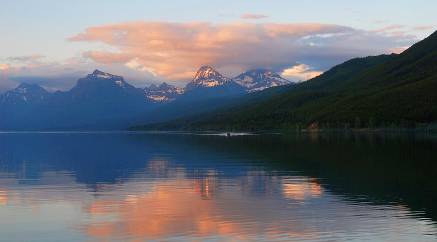 Glacier Lake Photograph by Pat Exum