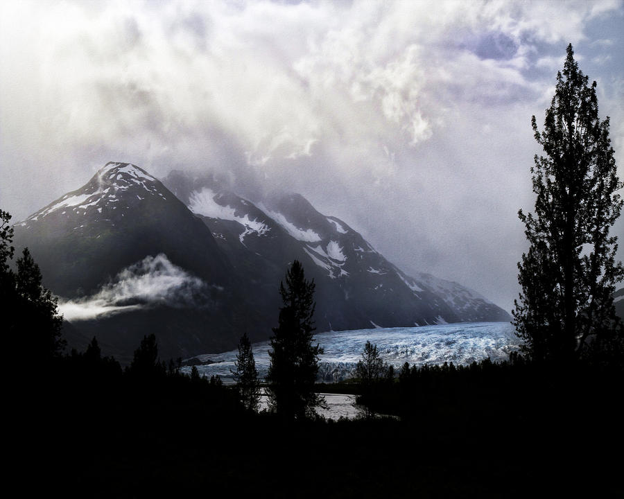 Glacier Lake Photograph by Rebecca Snyder