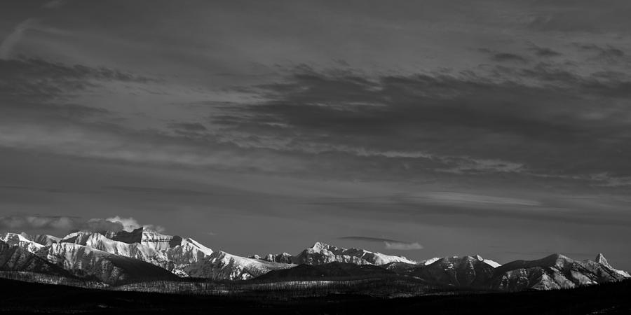 Glacier Montana Landscape Photograph by Jedediah Hohf