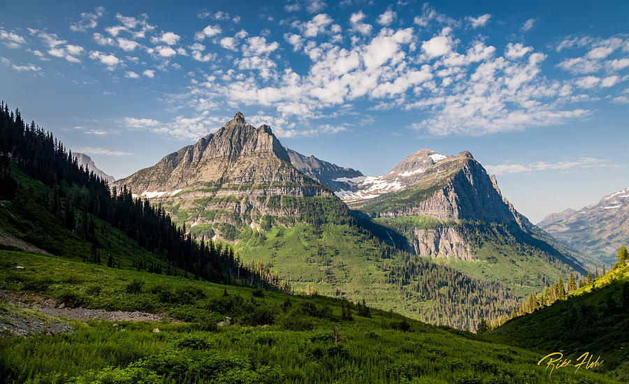 Glacier Mountains Photograph by Rikk Flohr