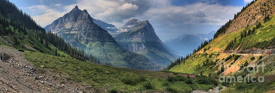 Glacier National Park Big Bend Photograph by Adam Jewell