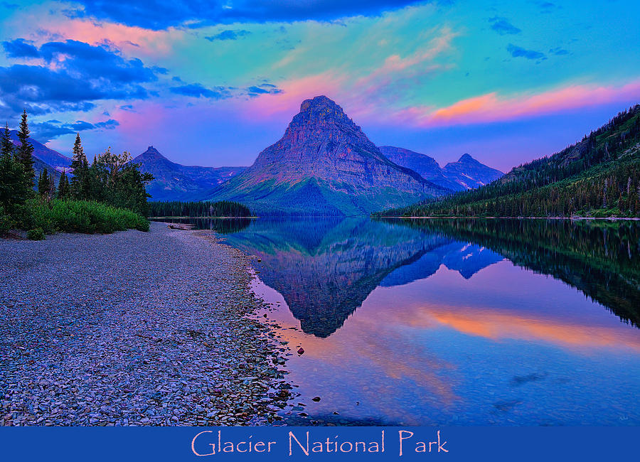Glacier National Park Poster Photograph by Greg Norrell