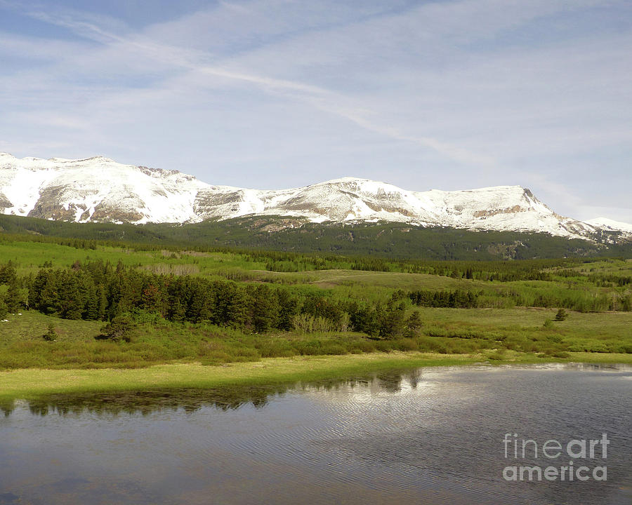 Glacier National Park scenic Photograph by Paula Joy Welter