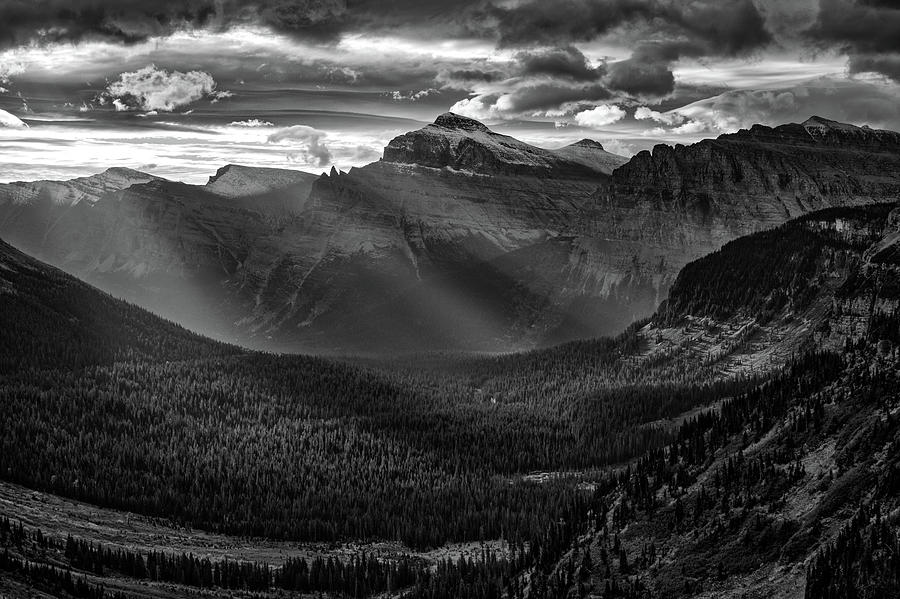 Glacier National Park Sunrise 2 Photograph by Jedediah Hohf