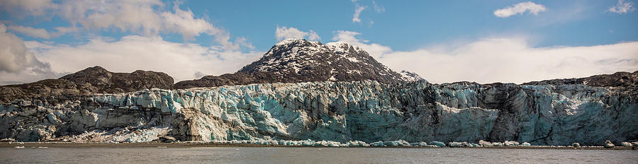 Glacier Pano Photograph by Kristopher Schoenleber