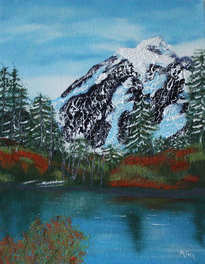 Glacier Park  Painting by Kimber  Butler