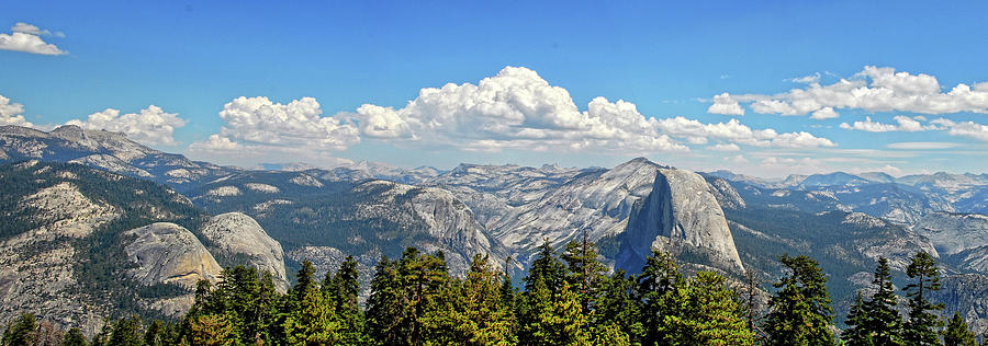 Glacier Point Panorama Photograph by Lynn Bauer