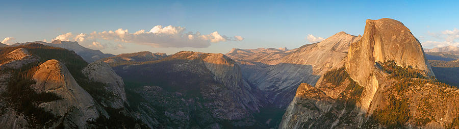 Yosemite National Park Photograph - Glacier Point Panorama by Nicholas Blackwell