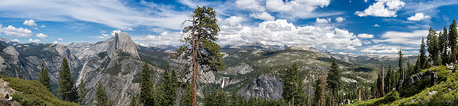 Glacier Point Panorama Photograph by Phil Abrams