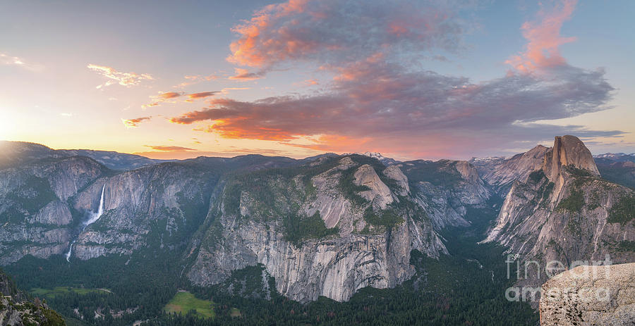 Glacier Point Sunset Photograph by Michael Ver Sprill