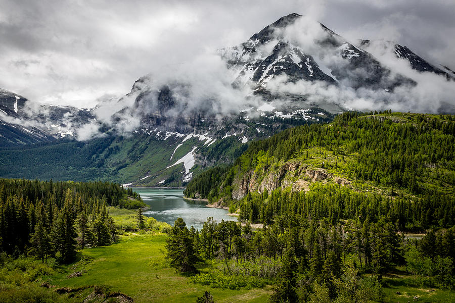 Glacier Rain Photograph by Gary Migues