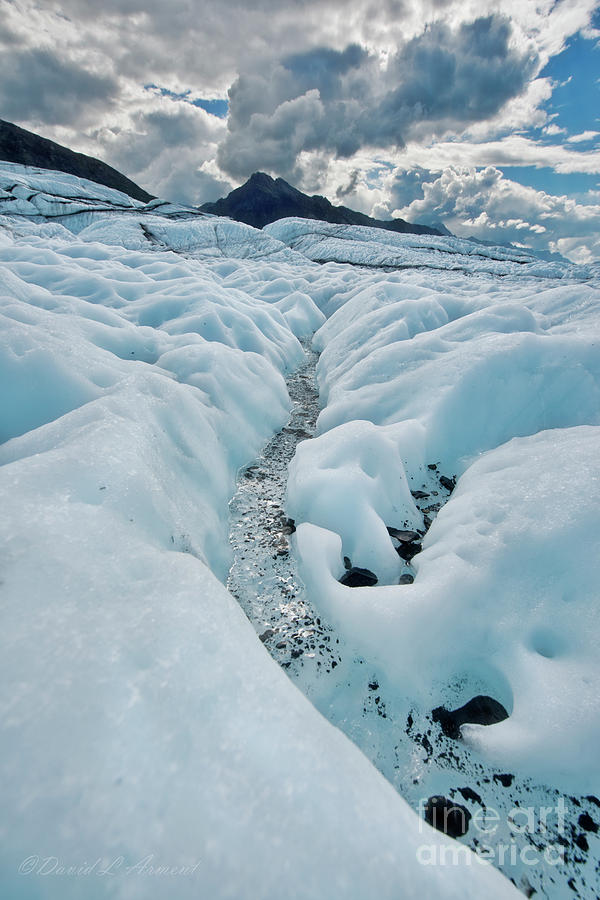 Glacier Stream Photograph by David Arment