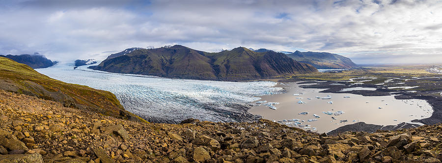 Glacier View Photograph by James Billings
