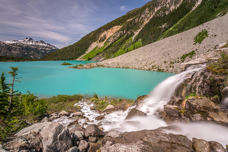 Glacier Waterfall Photograph by Pierre Leclerc Photography