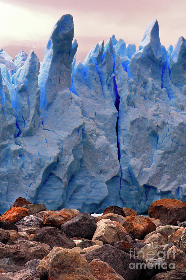 Glacier X Photograph by Bernardo Galmarini