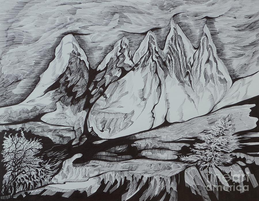 Glacier Drawing Project