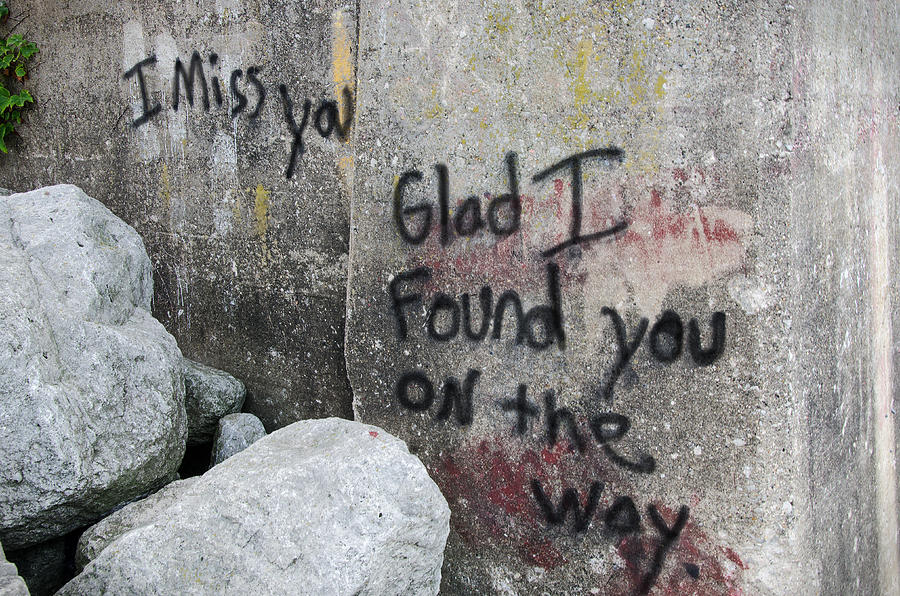 Glad I Found You On The Way Photograph by Susan McMenamin