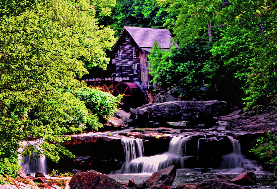 Glade Creek Grist Mill 004 Photograph by George Bostian