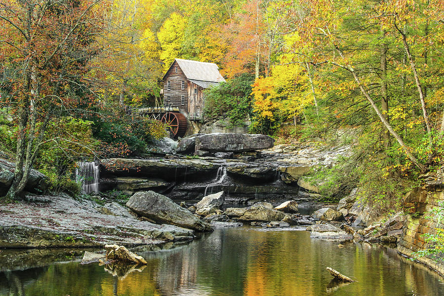 Glade Creek Grist Mill #1 Photograph by Tom and Pat Cory
