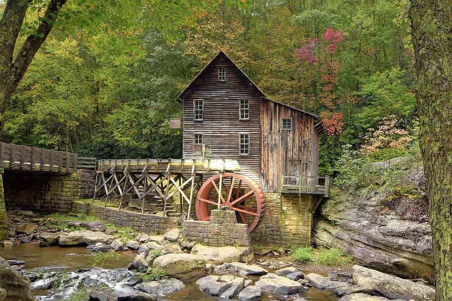 Glade Creek Grist Mill 2 Photograph by Dan Myers
