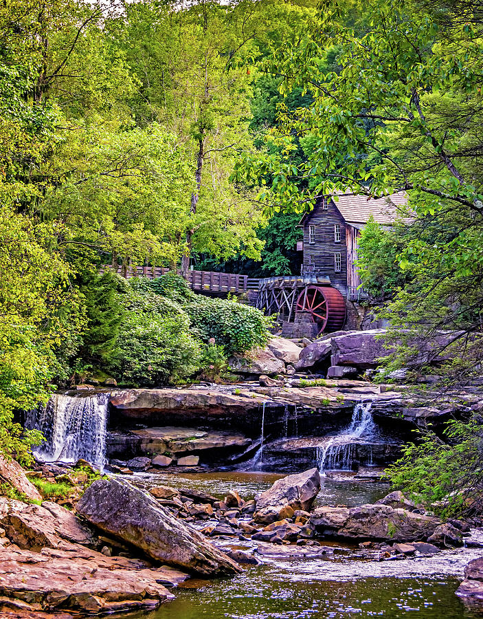 Glade Creek Grist Mill 3 Photograph by Steve Harrington