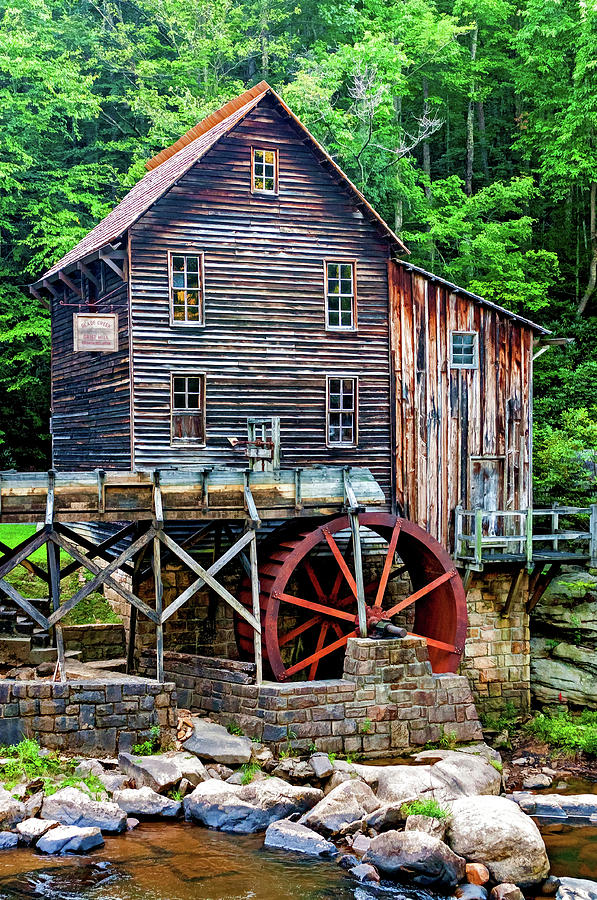Glade Creek Grist Mill 5 Photograph by Steve Harrington
