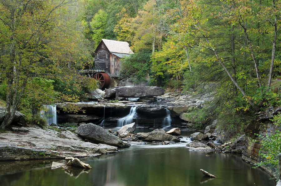 Glade Creek Grist Mill Photograph by Ann Bridges