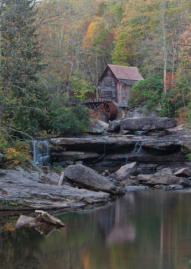 Glade Creek Grist Mill Photograph by Jack Nevitt