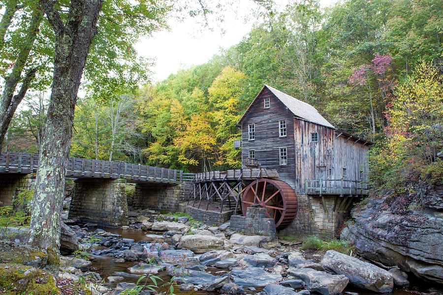 Glade Creek Grist Mill Photograph by John Daly