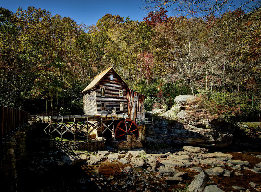 Glade Creek Grist Mill Photograph by Mountain Dreams