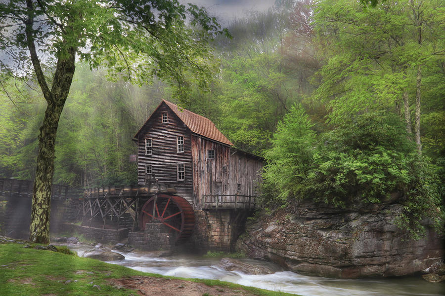 Glade Creek Grist Mill Photograph by Lori Deiter