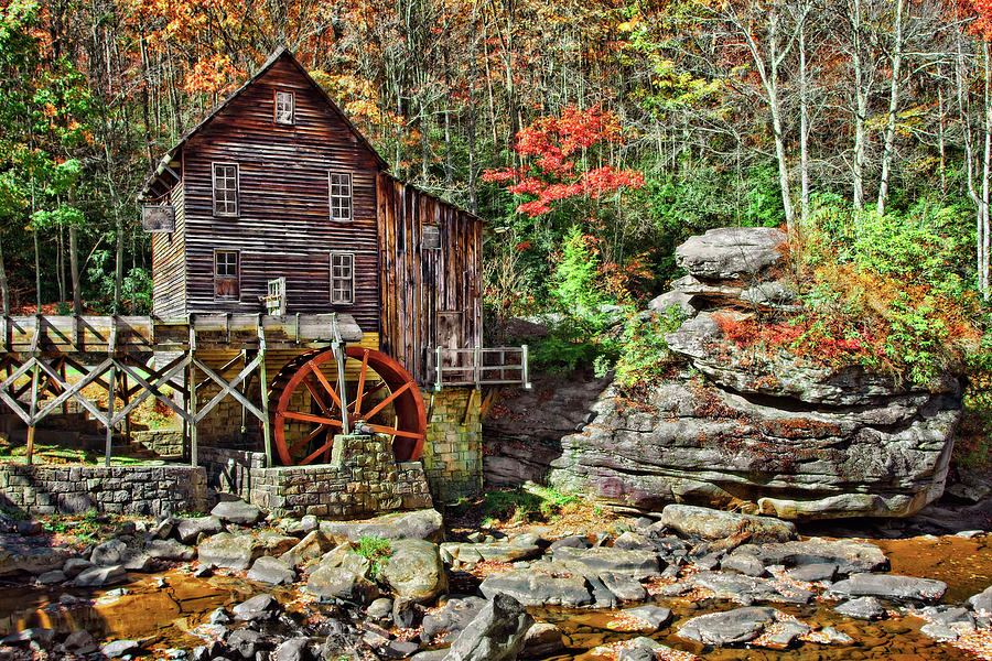 Glade Creek Gristmill Photograph By Marcia Colelli