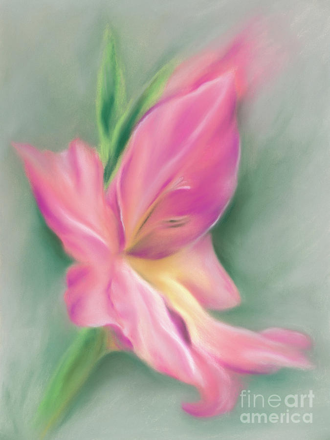Gladiolus Dreams of Summertime Painting by MM Anderson