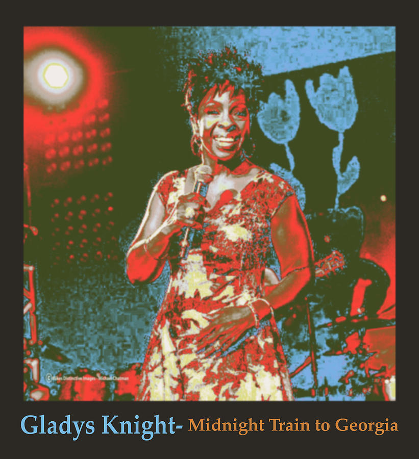 Gladys Knight Digital Art - Gladys Knight by Michael Chatman