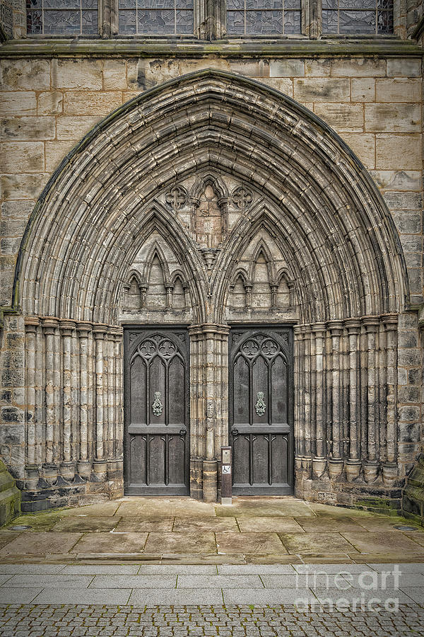 Glasgow Cathedral Doors Photograph by Antony McAulay