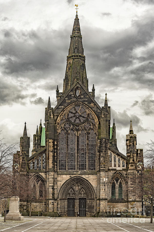 Glasgow Cathedral Front Facade Photograph by Antony McAulay