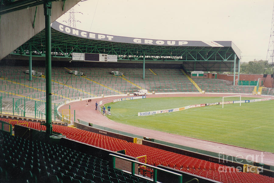 Glasgow Celtic - Parkhead - North Stand 1 - September 1992 Photograph ...