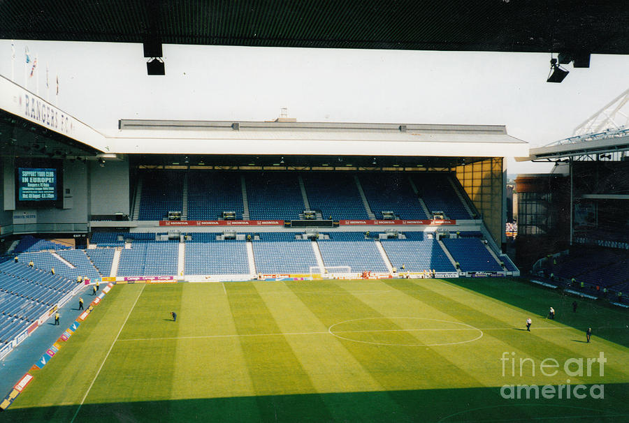 Glasgow Rangers - Ibrox - East Stand Copland Road 3 - July 1999 Photograph by Legendary Football Grounds