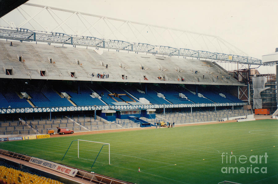 Glasgow Rangers - Ibrox - South Stand 2 - August 1991 Photograph by Legendary Football Grounds