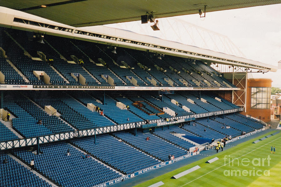 Glasgow Rangers - Ibrox - South Stand 5 - July 2003 Photograph by Legendary Football Grounds