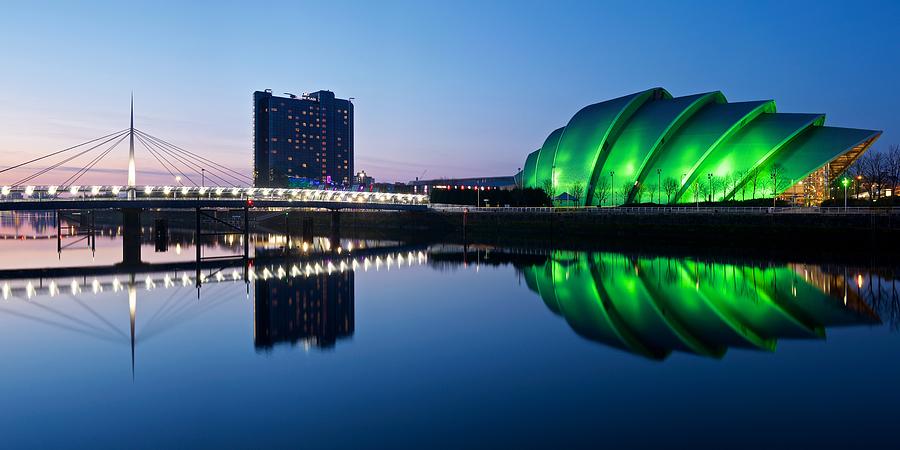 Glasgow Riverside Reflections Photograph by Stephen Taylor