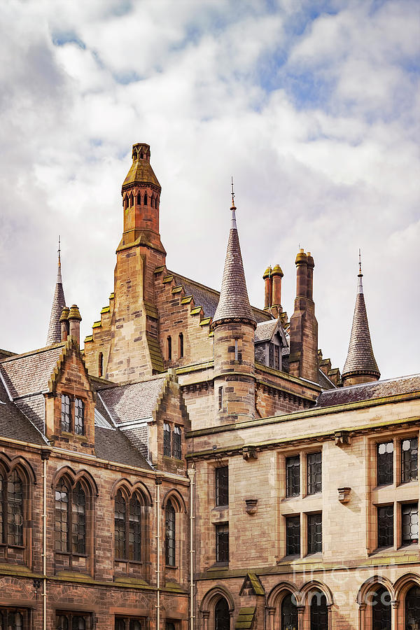 Glasgow University architecture Photograph by Sophie McAulay