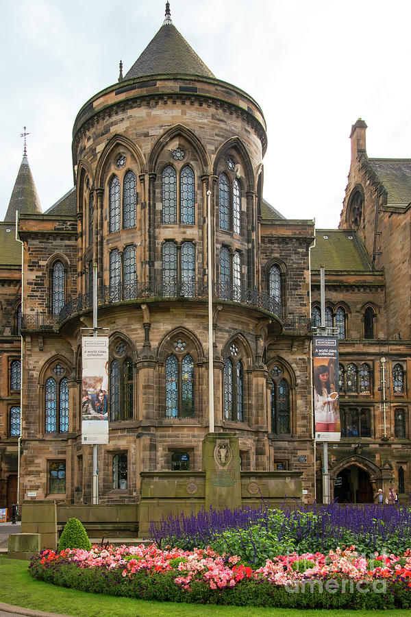 Glasgow University Main Entrance Photograph By Bob Phillips - Fine Art ...