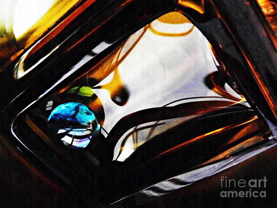 Abstract Photograph - Glass Abstract 333 by Sarah Loft