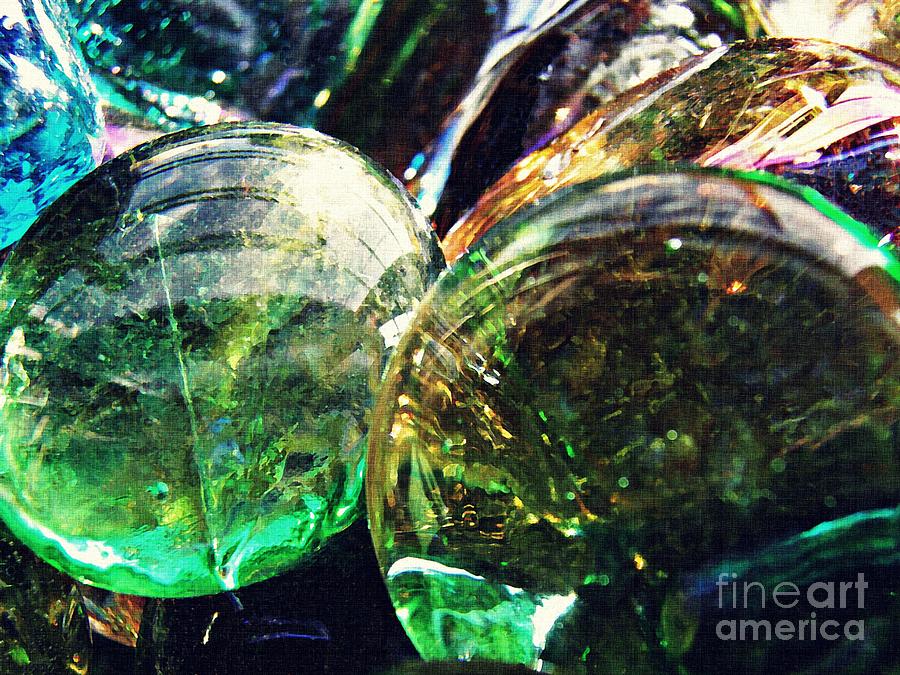 Glass Abstract 427 Photograph by Sarah Loft