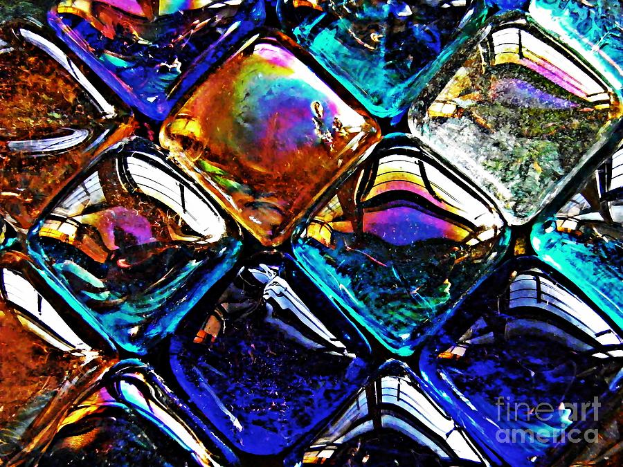 Glass Abstract 44 Photograph by Sarah Loft