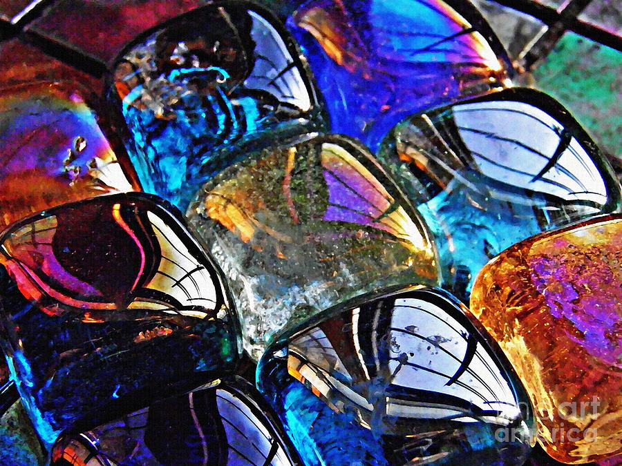 Glass Abstract 54 Photograph by Sarah Loft