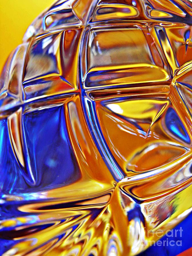 Abstract Photograph - Glass Abstract 768 by Sarah Loft