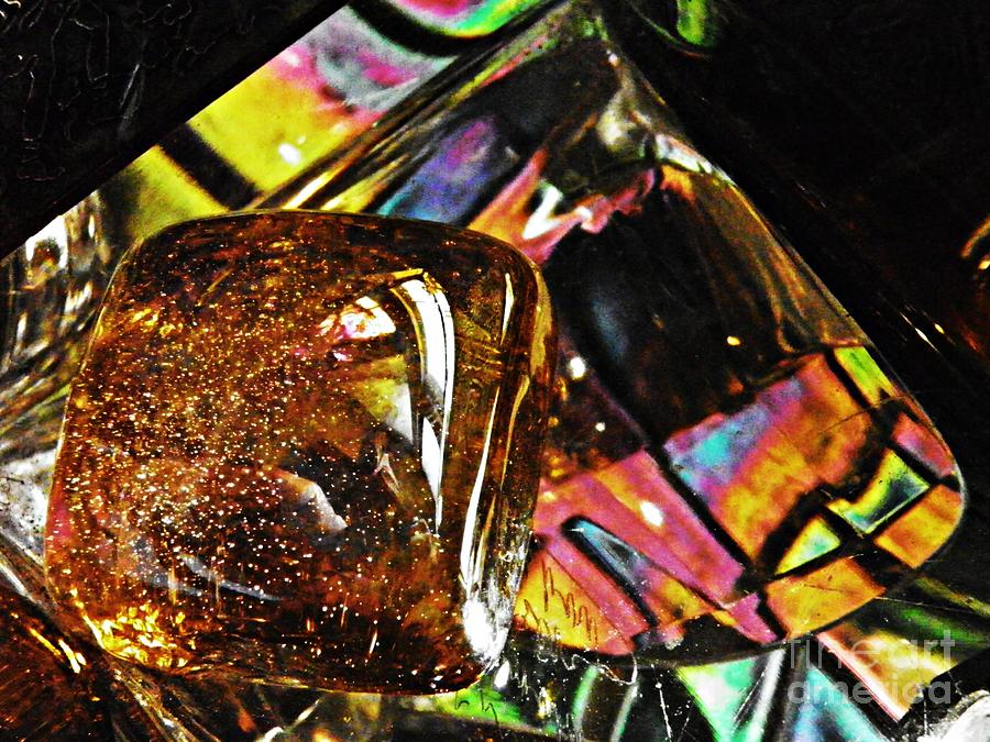 Glass Abstract 783 Photograph by Sarah Loft